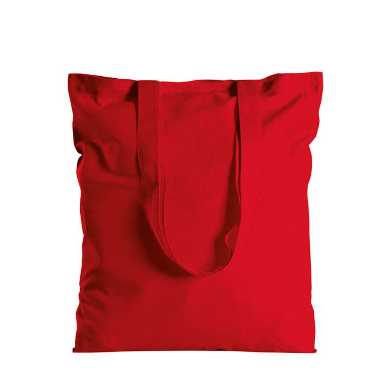 Borse in cotone stampate con scritte f.to 38x42 cm. - cod. PG421