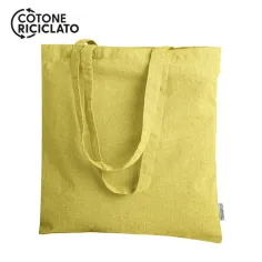 Borsa in cotone riciclato f.to 38x42 cm.
