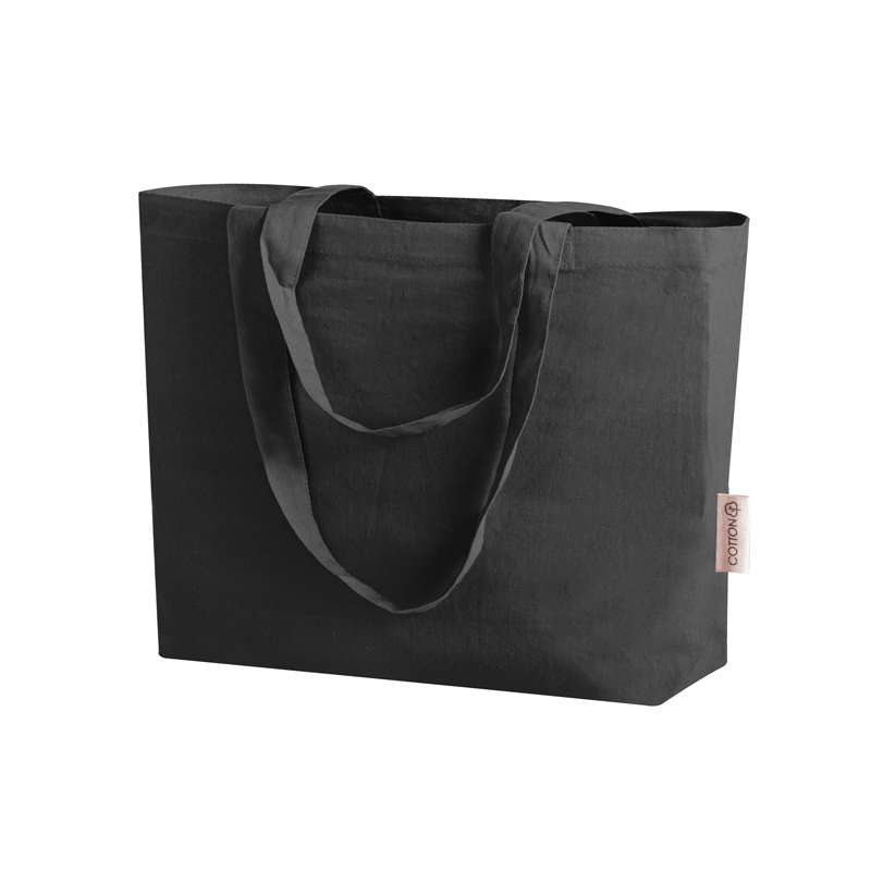 Borsa in cotone colorato f.to 40x30x10 cm. - cod. PG453