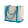 Borsa in cotone canvas f.to 50x38x18 cm.