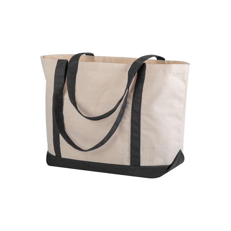 Borsa in cotone canvas f.to 50x38x18 cm. - cod. PG455