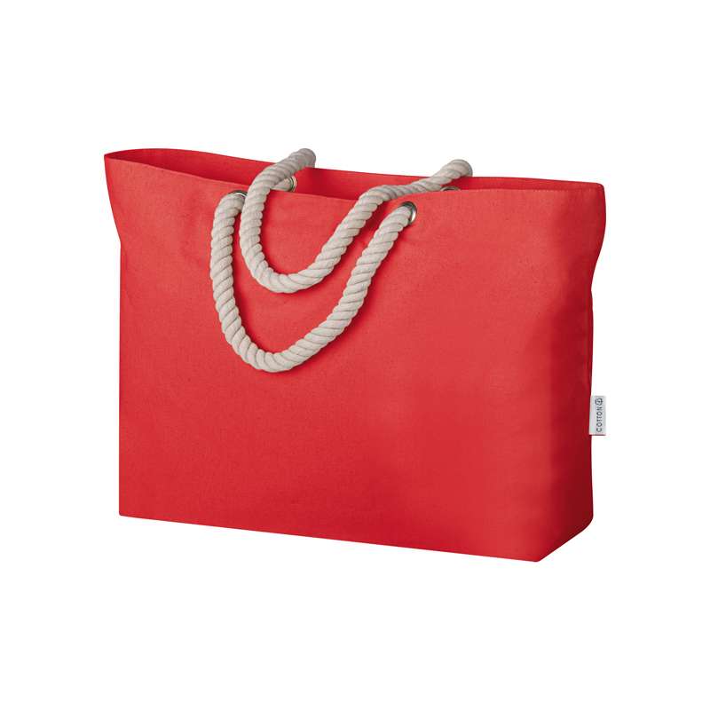 Borsa mare con stampa logo f.to 55x39x15 cm. - cod. PG456