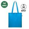 Borsa in tnt con manici lunghi con stampa logo f.to 38x42 cm.
