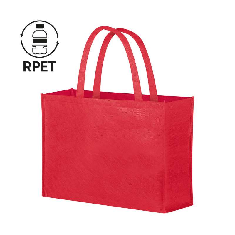 Borse in TNT con manici lunghi promozionali f.to 45x40x18 cm. - cod. PG466