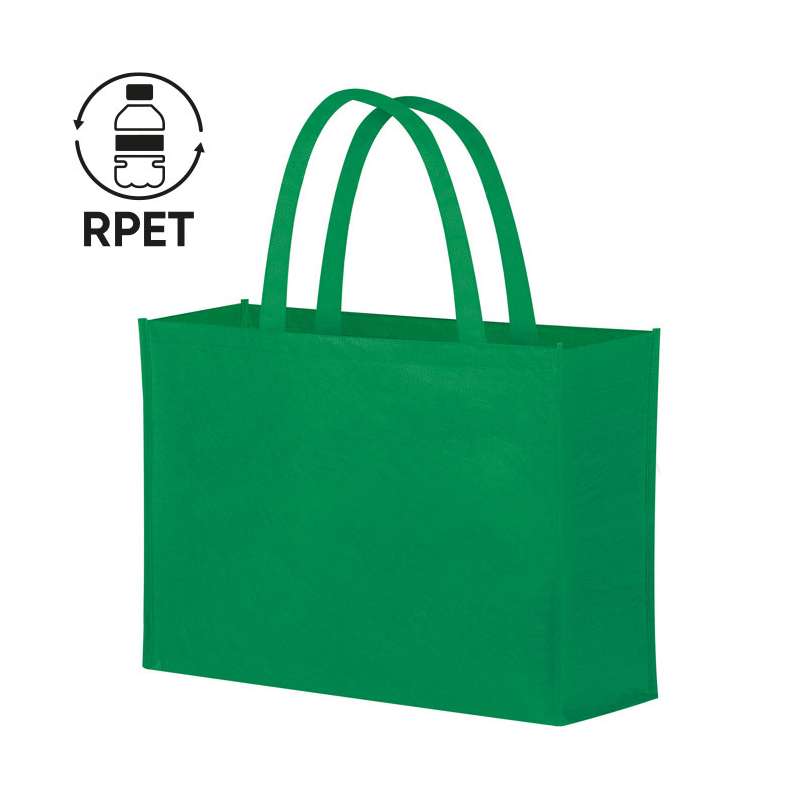 Borse in TNT con manici lunghi promozionali f.to 45x40x18 cm. - cod. PG466