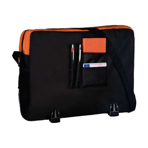 Borsa bicolore portadocumenti poliestere 600d - Quota cod. PH224
