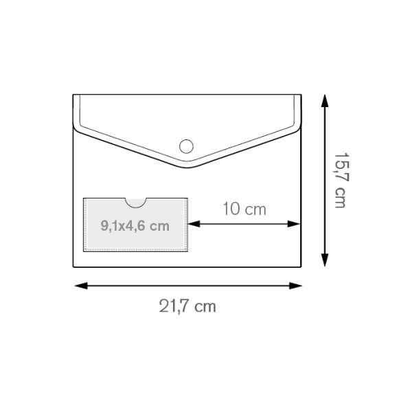 Buste portadocumenti personalizzabili - cod. PH502