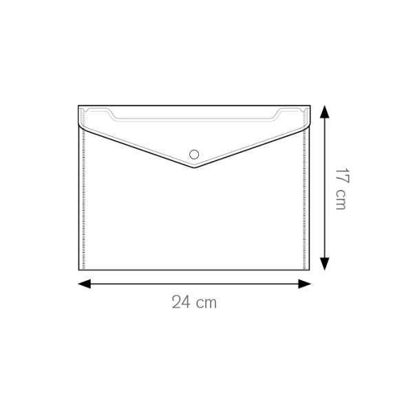 Busta portadocumenti con logo stampato - cod. PH507