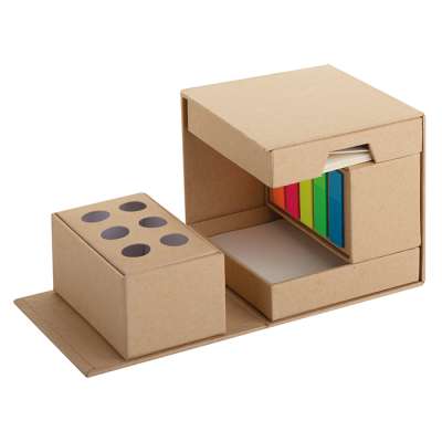 Blocco di carta portapenne/fogli - Notes box cube cod. PH606