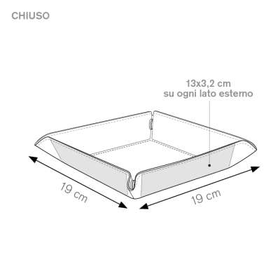 Svuotatasche bicolore con fondo termovirante - Resto cod. PH701