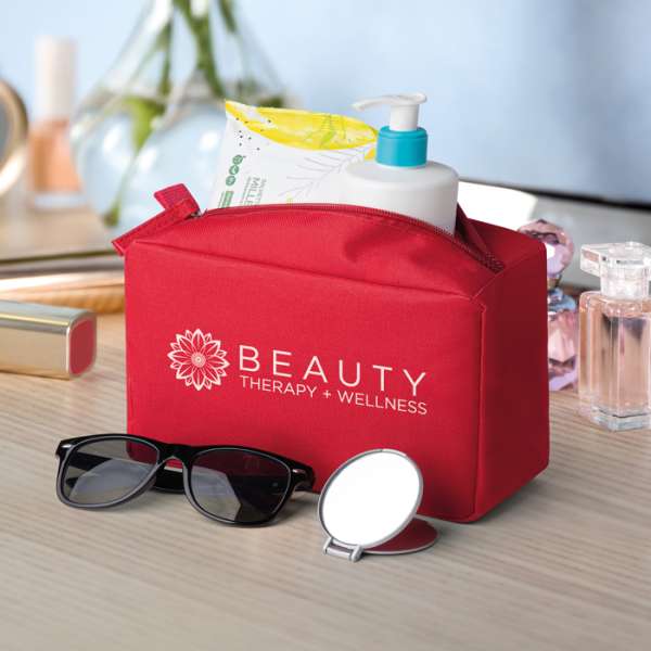Beauty case con logo stampato - cod. PI310
