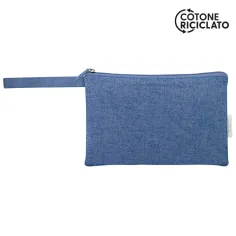 Necessaire da viaggio in cotone riciclato - Camille cod. PI334