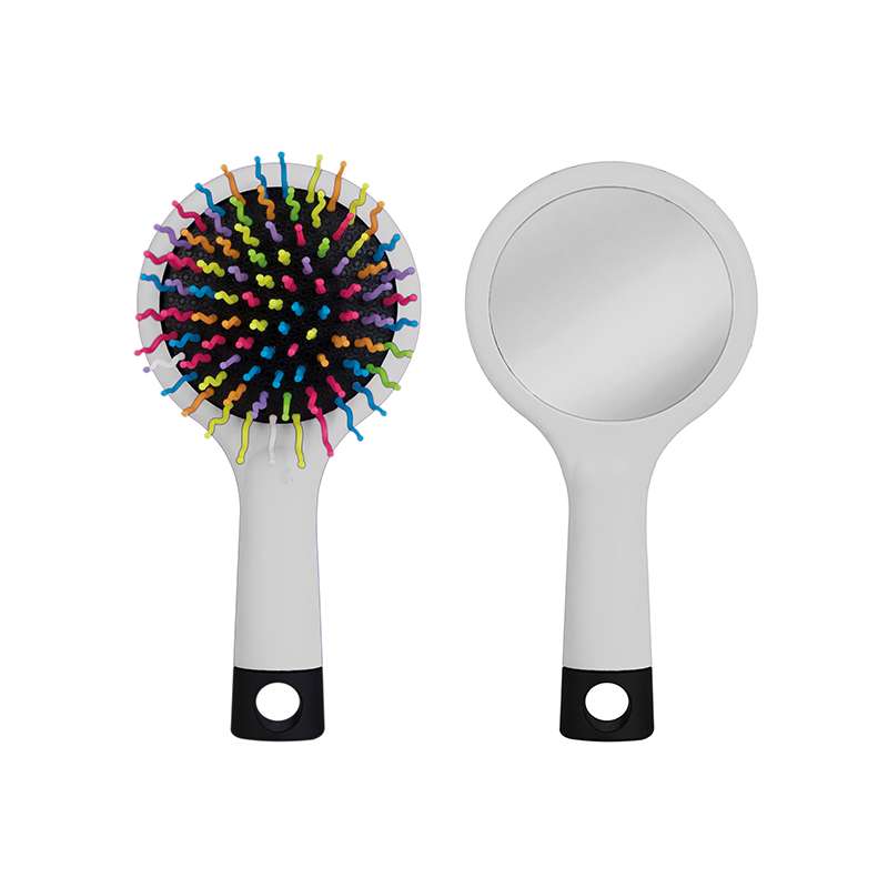 Spazzola con specchietto da personalizzare - cod. PI415