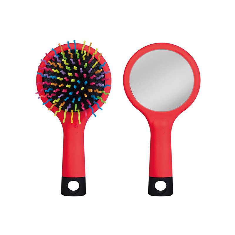 Spazzola con specchietto da personalizzare - cod. PI415