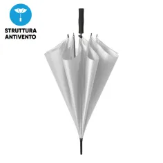 Ombrello automatico con scritte serigrafate