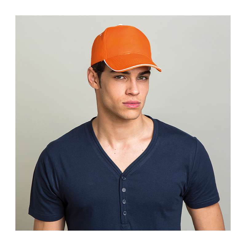 Berretto con stampa logo