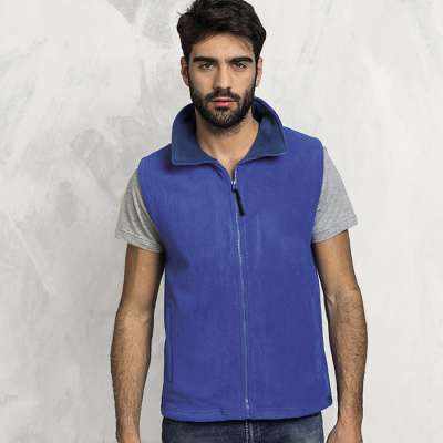 Gilet in pile antipilling con collo a lupetto - Finlandia cod. PM540