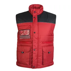 Giubbino smanicato con logo promozionale