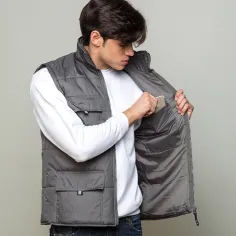 Giubbino smanicato da lavoro da personalizzare