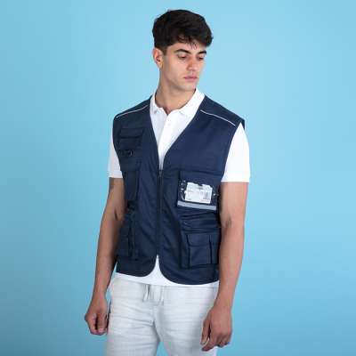 Gilet in policotton multitasche - Westward cod. PM809