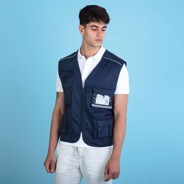 Gilet in policotton multitasche - Westward cod. PM809