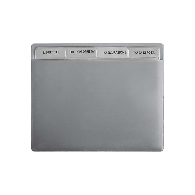 Portadocumenti auto con 4 schede estraibili - cod. PN086