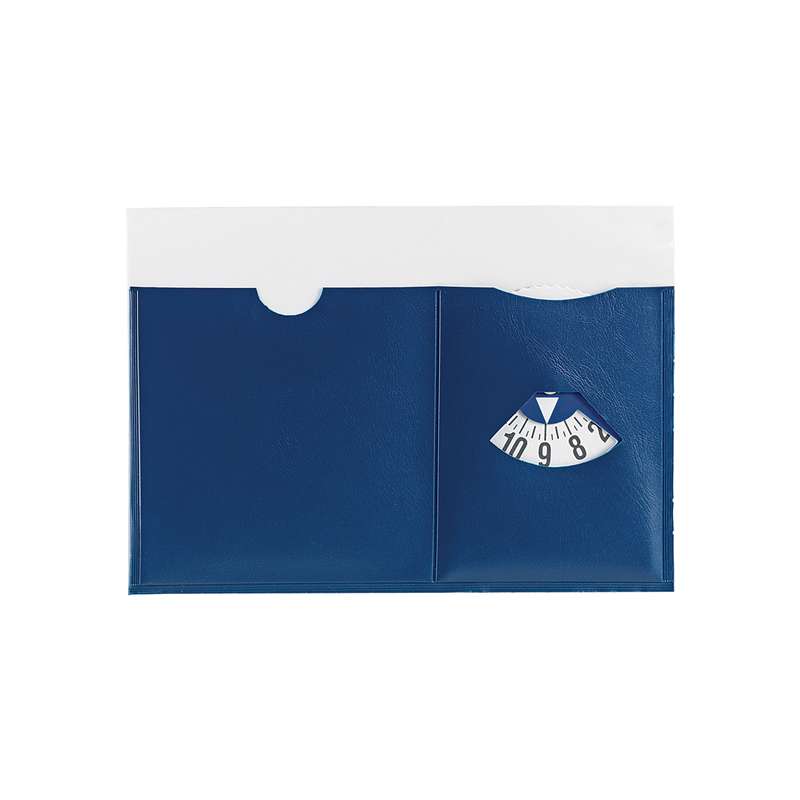 Porta assicurazione auto con disco orario - cod. PN155