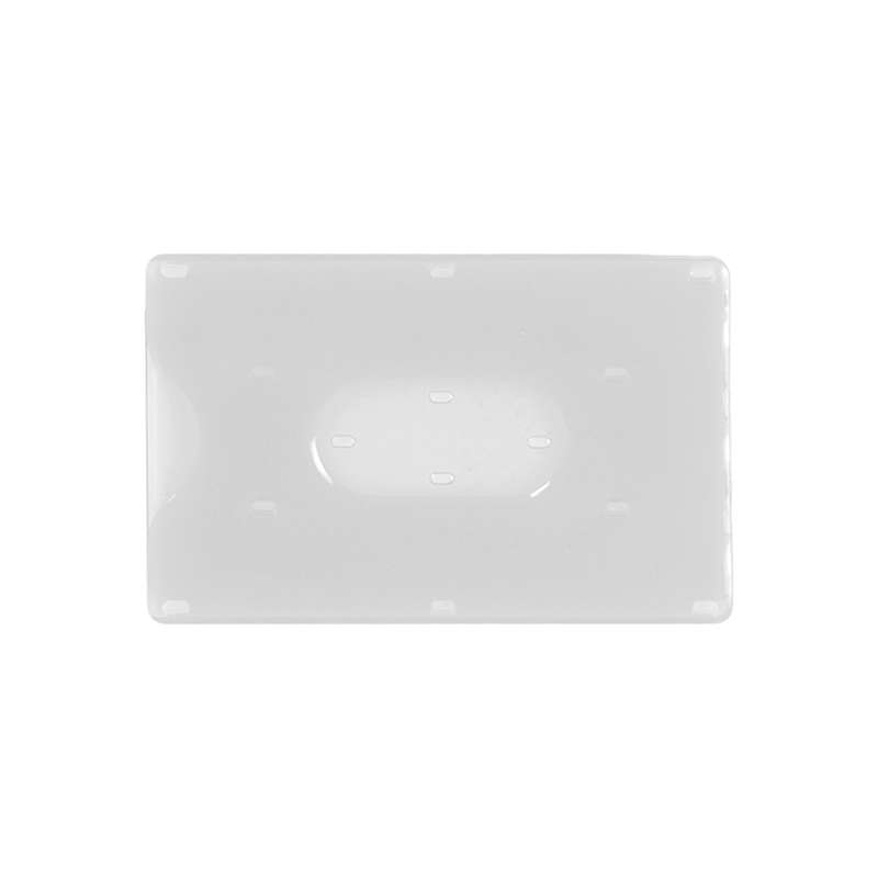 Portacards rigido trasparente con logo - cod. PN284