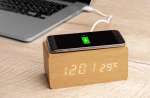 Orologio da tavolo con caricabatteria wireless