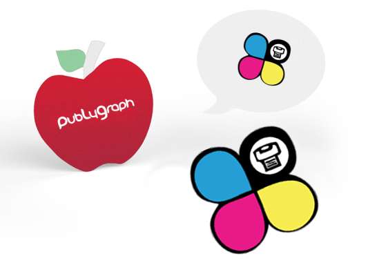 Volantini con forma personalizzata