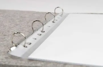 Menù in feltro da personalizzare