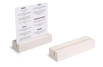 Portamenù in legno da tavolo - FA-13568