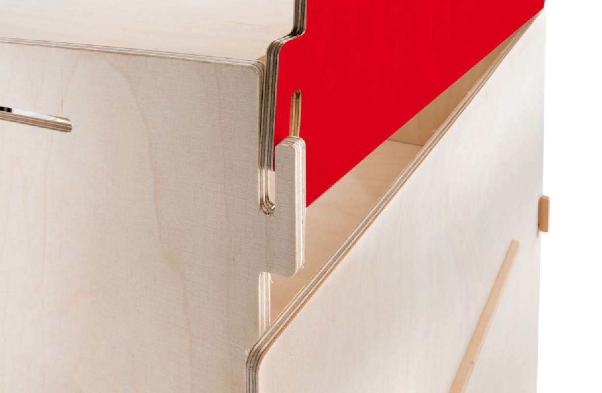 Espositori in legno personalizzati