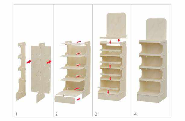 Supporti per dépliant e volantini