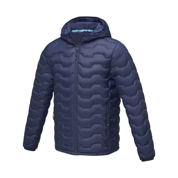 Giacca termica da uomo in piuma e materiale riciclato certificato GRS Petalite - cod. P37534