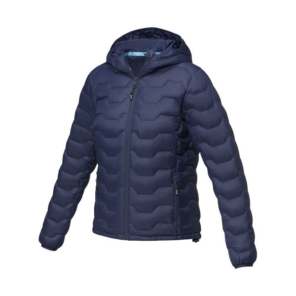 Giacca termica da donna in piuma e materiale riciclato certificato GRS Petalite - cod. P37535