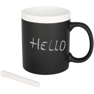 Tazza Chalk-write in ceramica da 330 ml - cod. P100526