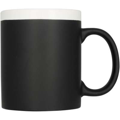 Tazza Chalk-write in ceramica da 330 ml - cod. P100526