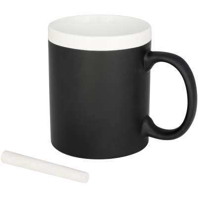 Tazza Chalk-write in ceramica da 330 ml - cod. P100526