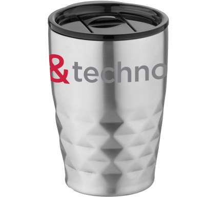 Bicchiere termico con isolamento sottovuoto Geo da 350 ml - cod. P100455 Bicchiere termico con isolamento sottovuoto Geo da 350 ml - cod. P100455