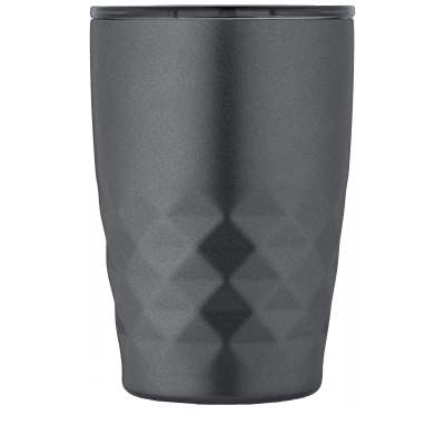 Bicchiere termico con isolamento sottovuoto Geo da 350 ml - cod. P100455 Bicchiere termico con isolamento sottovuoto Geo da 350 ml - cod. P100455