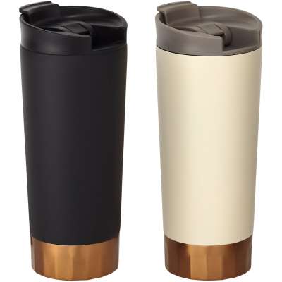 Bicchiere Peeta con isolamento sottovuoto in rame da 500 ml - cod. P100469