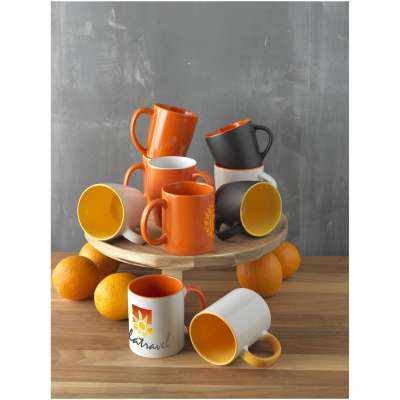 Tazza in ceramica Riviera da 340 ml - cod. P100476