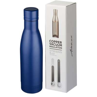 Borraccia termica con isolamento sottovuoto in rame da 500 ml Vasa - cod. P100494