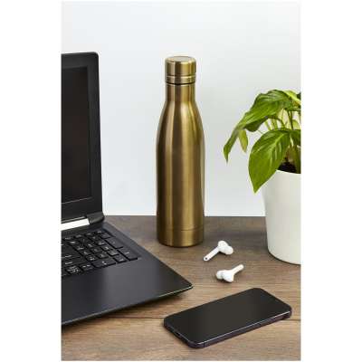 Borraccia termica con isolamento sottovuoto in rame da 500 ml Vasa - cod. P100494