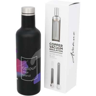 Bottiglia termica Pinto con isolamento sottovuoto in rame da 750 ml - cod. P100517