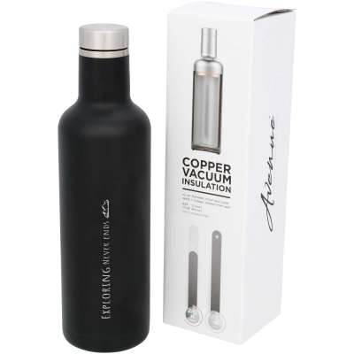 Bottiglia termica Pinto con isolamento sottovuoto in rame da 750 ml - cod. P100517