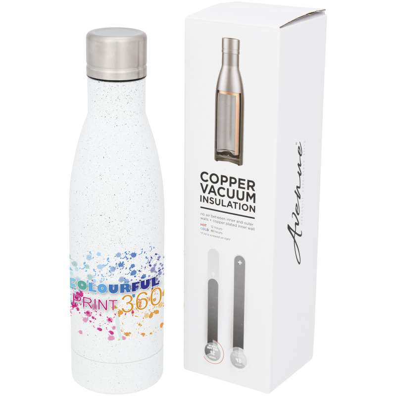 Borraccia termica con isolamento sottovuoto in rame da 500 ml - cod. P100518