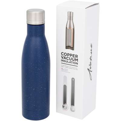 Borraccia termica con isolamento sottovuoto in rame screziata da 500 ml Vasa - cod. P100518
