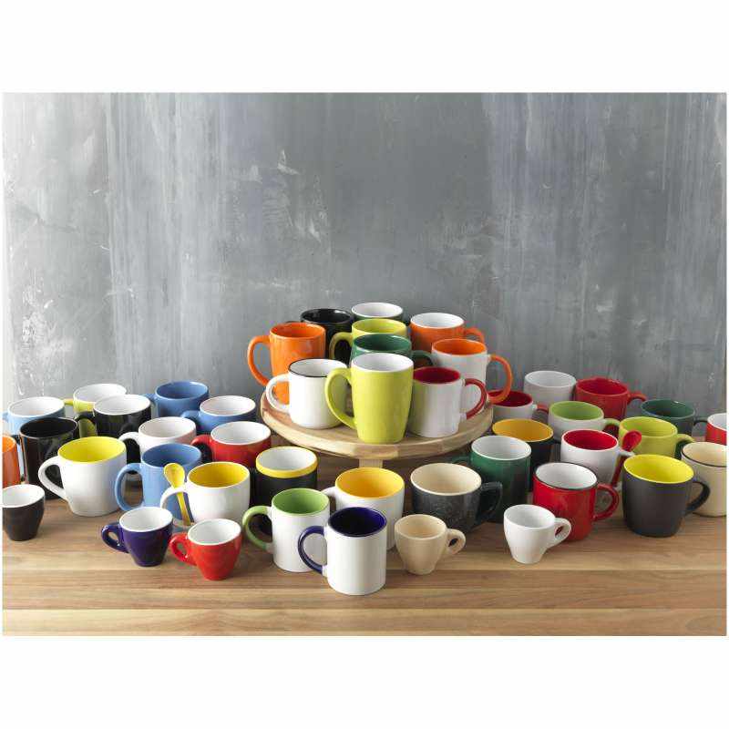 Tazze in ceramica colorate pubblicitarie da 330 ml - cod. P100522